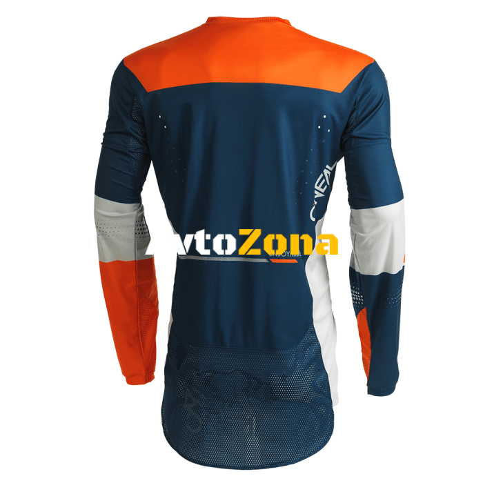 Мотокрос блуза O’NEAL HARDWEAR HAZE V.22 BLUE/ORANGE - Avtozona