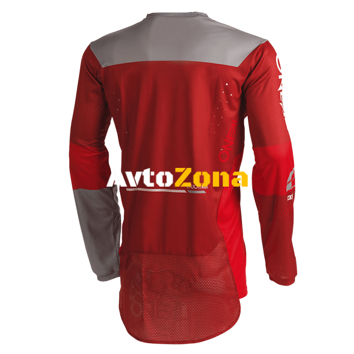 Мотокрос блуза O’NEAL HARDWEAR HAZE V.22 RED/GRAY - Avtozona