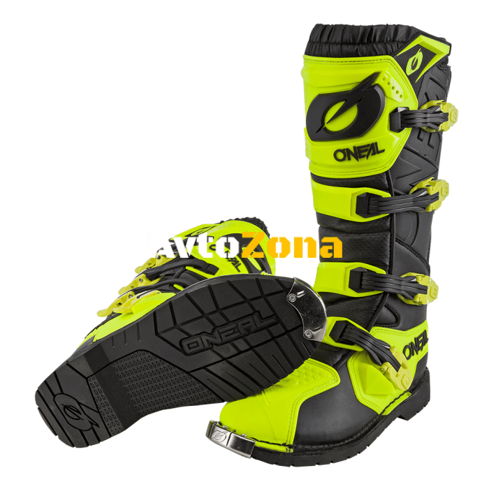 Мотокрос ботуши O’NEAL RIDER PRO NEON YELLOW - Avtozona