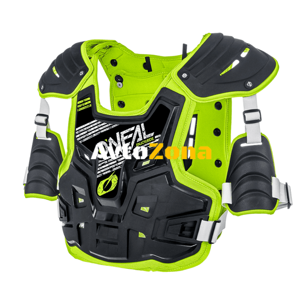 Мотокрос броня O’NEAL PXR STONE SHIELD BLACK/HI-VIZ - Avtozona