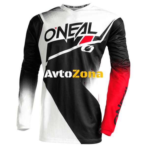 Мотокрос джърси O’NEAL RACEWEAR V.22 BLACK/WHITE/RED - Avtozona