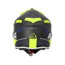 Мотокрос каска ACERBIS STEEL CARBON BLACK/FLUO 2206 - Avtozona