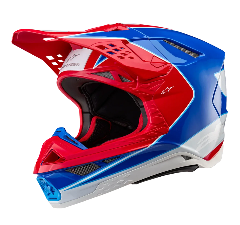 Мотокрос каска ALPINESTARS SM10 AEON RD/BL - Avtozona