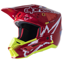 Мотокрос каска Alpinestars SM5 ACT RED\YELLOW - Avtozona