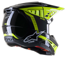 Мотокрос каска ALPINESTARS SM5 BEAM BLACK/YELLOW - Avtozona