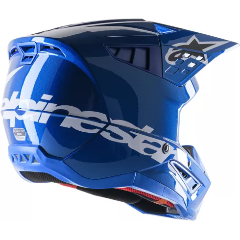 Мотокрос каска ALPINESTARS SM5 CORP BLUE - Avtozona