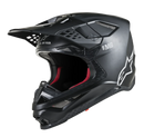 Мотокрос каска ALPINESTARS SM8 BLACK - Avtozona