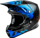 Мотокрос каска FLY RACING Formula CC Tektonic - Black/Blue/Red - Avtozona