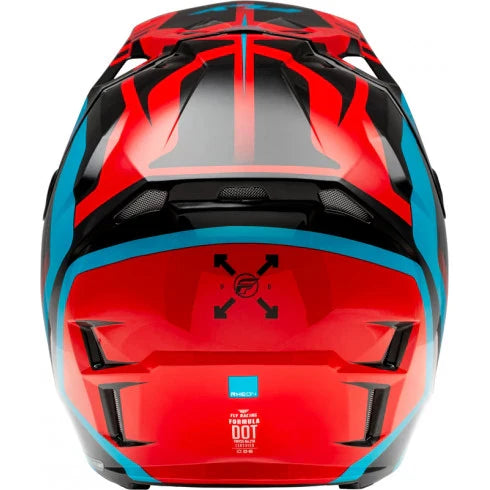 Мотокрос каска FLY RACING Formula CP Krypton - Red/Black/Blue - Avtozona