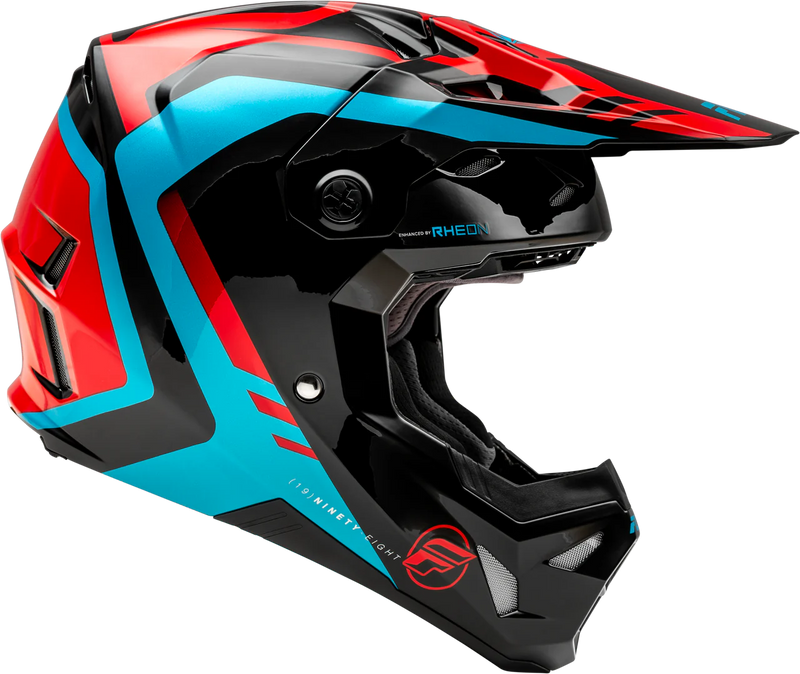 Мотокрос каска FLY RACING Formula CP Krypton - Red/Black/Blue - Avtozona