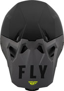МОТОКРОС КАСКА FLY RACING FORMULA SLANT- MATTE BLACK - Avtozona