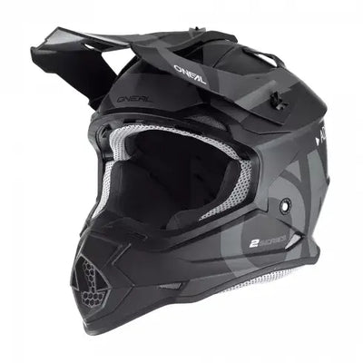 МОТОКРОС КАСКА O’NEAL 2SERIES SLICK V.23 BLACK/GRAY - Avtozona