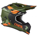 Мотокрос каска O’NEAL 2SERIES SPYDE V.23 GREEN/BLACK/ORANGE - Avtozona