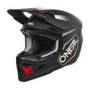 Мотокрос каска O’NEAL O’NEAL 3SERIES HEXX BLACK/WHITE/RED V.24 - Avtozona