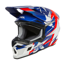 Мотокрос каска O’NEAL 3SERIES RIDE BLUE/WHITE/RED V.24 - Avtozona