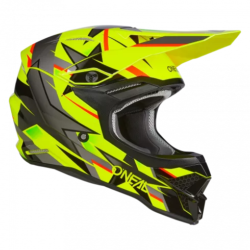 Мотокрос каска O’NEAL 3SERIES RIDE V.23 NEON YELLOW/BLACK - Avtozona