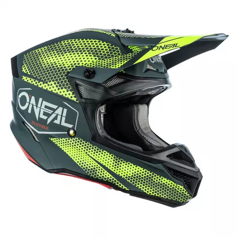 Мотокрос каска O’NEAL 5SERIES COVERT CHARCOAL/NEON YELLOW - Avtozona