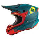 Мотокрос каска O’NEAL 5SERIES HAZE V.22 BLUE/RED - Avtozona