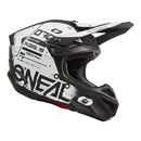 Мотокрос каска O’NEAL 5SERIES SCARZ BLACK/WHITE V.24 - Avtozona