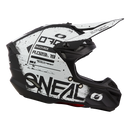Мотокрос каска O’NEAL 5SERIES SCARZ BLACK/WHITE V.24 - Avtozona
