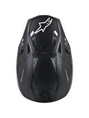 Мотокрос каска ALPINESTARS SM8 BLACK - Avtozona