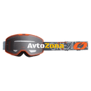 Мотокрос очила B-20 STRAIN V.22 GRAY/ORANGE - GRAY - Avtozona