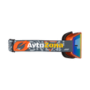 Мотокрос очила B-20 STRAIN V.22 GRAY/ORANGE - RADIUM RED - Avtozona