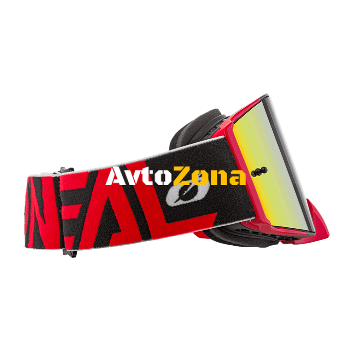 Мотокрос очила O`NEAL B-30 BOLD BLACK/RED - RADIUM - Avtozona