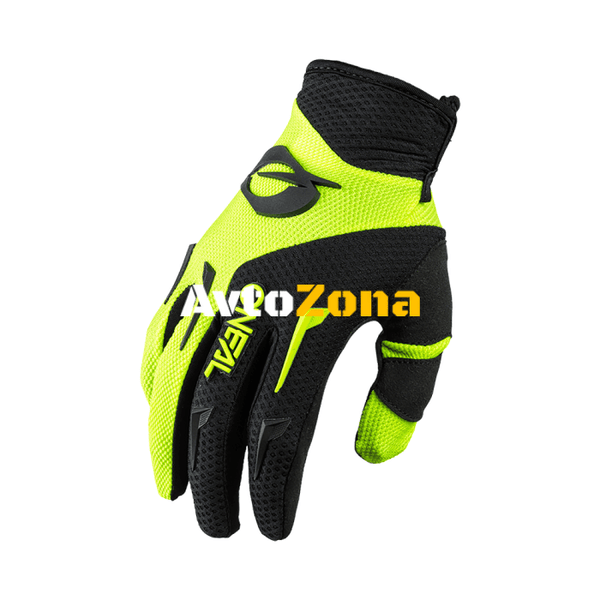 Мотокрос ръкавици O’NEAL ELEMENT NEON YELLOW/BLACK 2021 - Avtozona