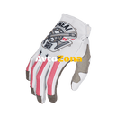 Мотокрос ръкавици O’NEAL MAYHEM PISTON V.23 WHITE/BLACK/RED - Avtozona