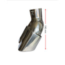 Duză dublă cu muffler de formă dreptunghiulară