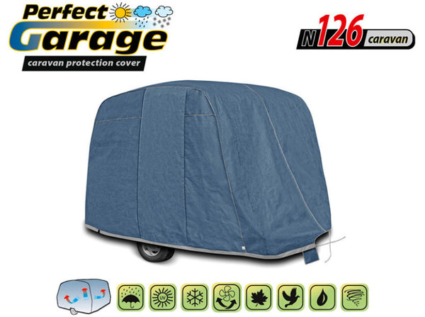 Покривало Kegel Perfect размер N126 Caravan, синьо за каравана