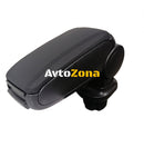 Подлакътник за Mini Cooper R55/R56/R57 2006–2015 – Черна кожа - Avtozona