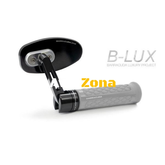 Огледала за мотор BARRACUDA SKIN-R/BAR END BLACK (PAIR) - Avtozona