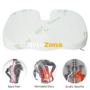 Ортопедична възглавница от мемори пяна с бамбукови нишки - Avtozona