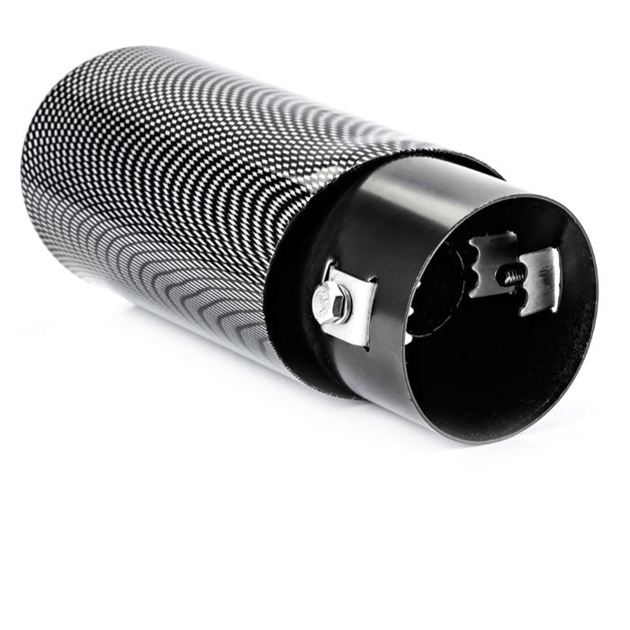 Vârf de tobă de eșapament oval - Carbon