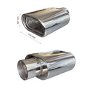 Vârf de evacuare - formă ovală, simplu