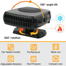 Печка за кола за размразяване на прозорци 12V 200W - Avtozona