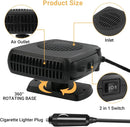 Печка за кола за размразяване на прозорци 12V 200W - Avtozona