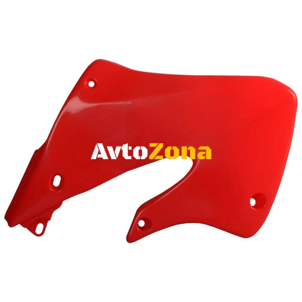 Пластмасови капаци за радиатор Polisport HONDA CRF450R - 2005-08 RED - Avtozona