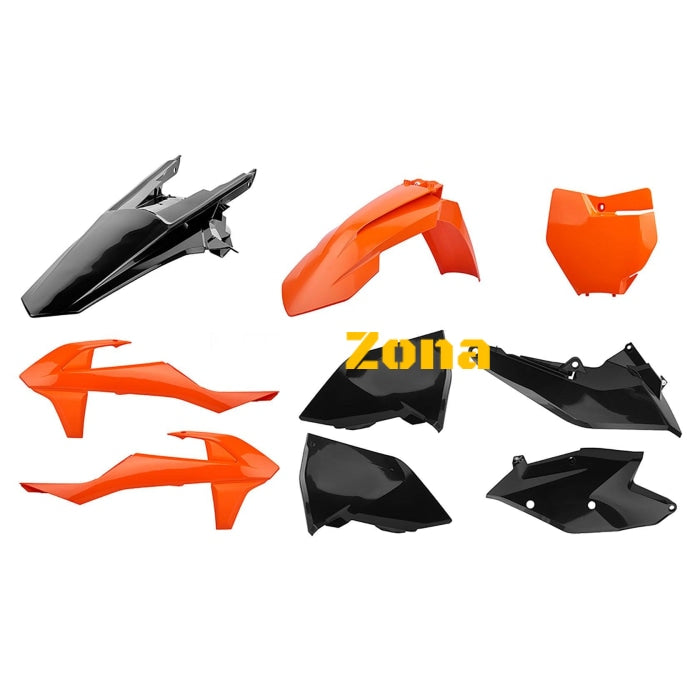 Пластмасов Enduro кит Polisport за KTM EXC/ EXC-F/XC-W/ XCF-W-2020-21 OEM Color - Avtozona