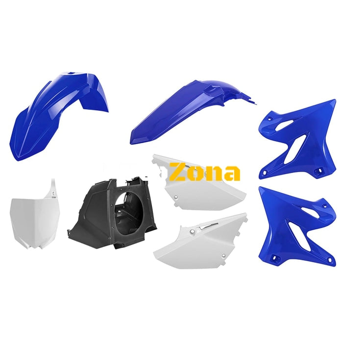 Пластмасов MX Full кит Polisport за Yamaha YZ125/250 - 2021 Blue OEM Color - Avtozona