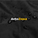 Пълен комплект непромокаем устойчив протектор за седалки на автомобил или бус в черно - Avtozona