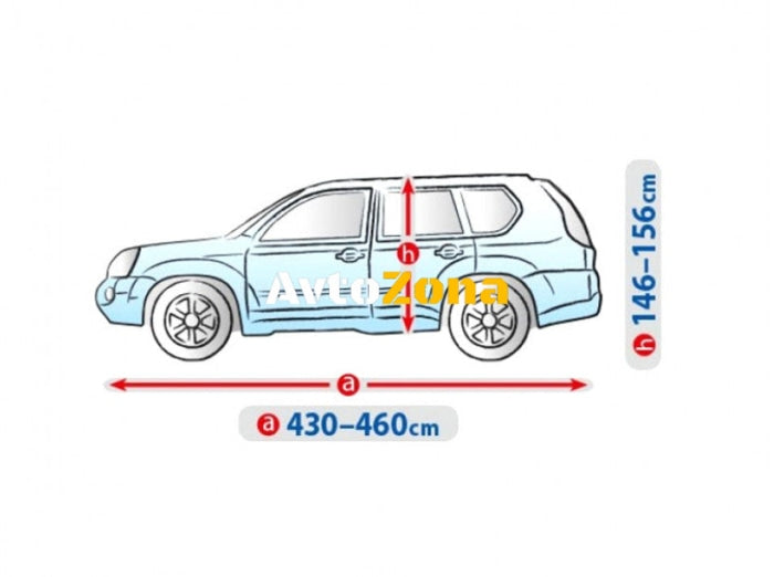 Покривало Kegel Basic размер L2 сиво за SUV - Avtozona