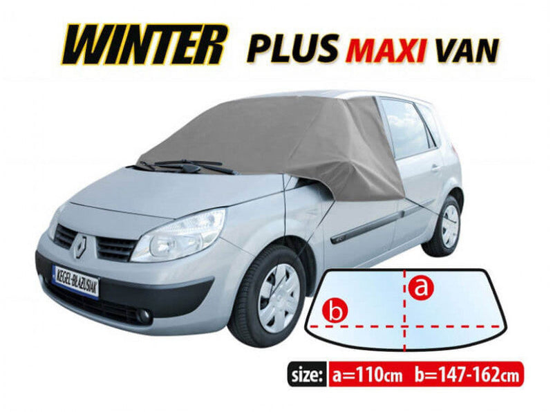 Покривало Kegel Winter Plus Maxi Van за таван и прозорци сиво за VAN - Avtozona