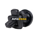 Поставка за телефон за въздуховод с магнит - черен цвят - Avtozona