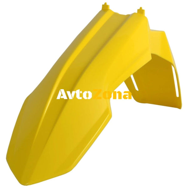 Преден калник Polisport Suzuki RMZ250 -10-20 / RMZ450 -08-20 Yellow OEM Color - Avtozona