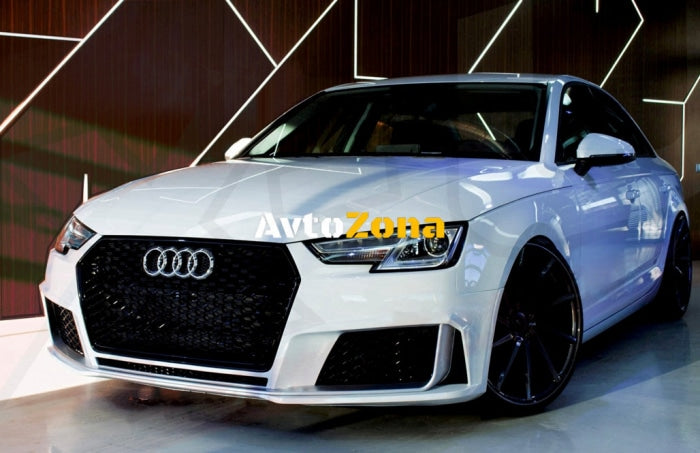 Предна броня за Audi A4 B9 8W (2016-2018) Quattro RS4 Design - Avtozona