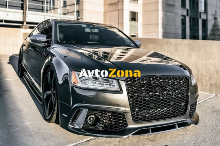 Предна броня за Audi A8 D4 Facelift D4.5 (2014-2017) RS Design - Avtozona