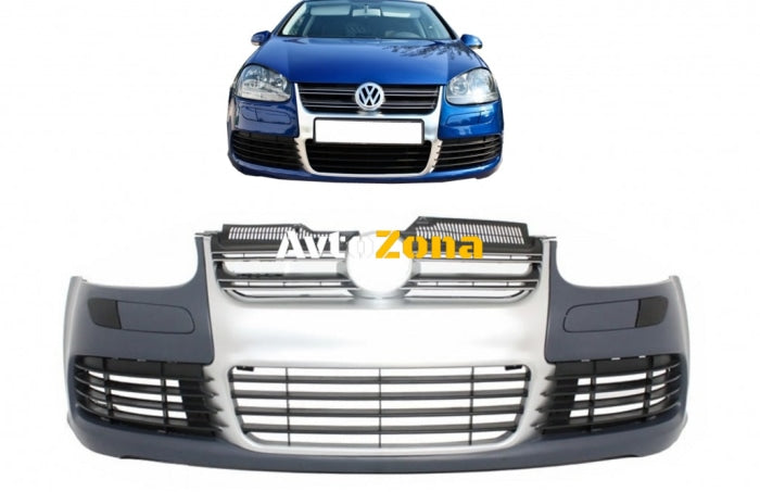 Предна броня за VW Golf V 5 (2003-2007) R32 Look - Avtozona